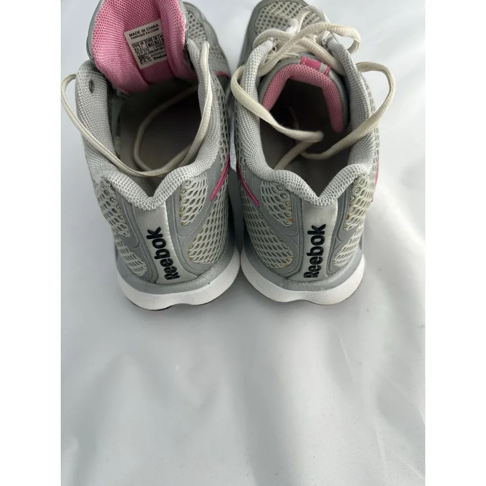 Womens Reebok Runtone Silver/ Pink Running Shoes US  Size 9.5 - Picture 5 of 6